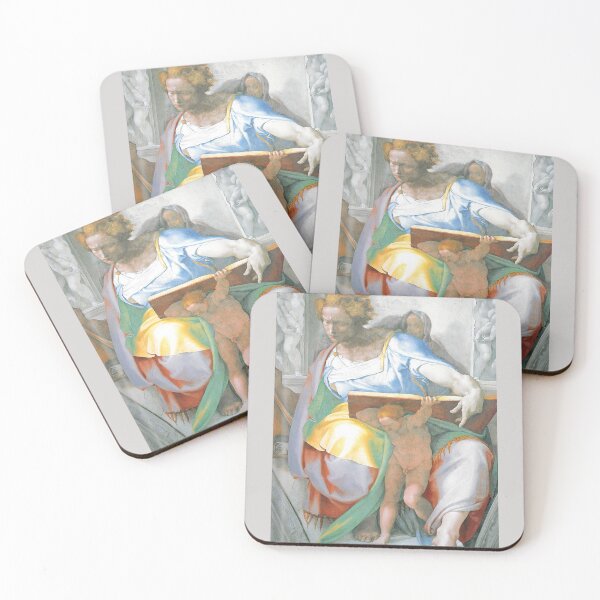 Item preview, Prophet Daniel by Michelangelo Sistine Chapel ceiling Renaissance Art designed and sold by ArtUnova.