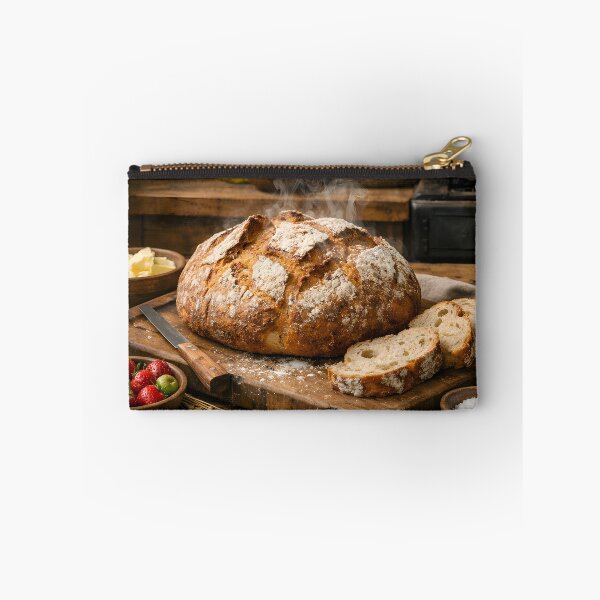Item preview, Freshly baked steaming bread in a rustic country kitchen designed and sold by Fotografin1981.