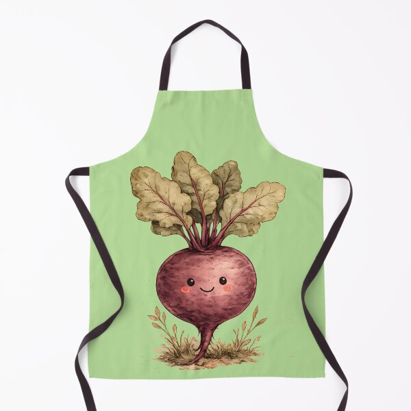 Item preview, Cute Kawaii Beetroot | Adorable Watercolor Garden Vegetable Design designed and sold by KAM-KAM-STORE.