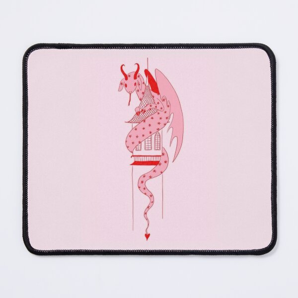 Item preview, Pink Dragon Wrapped House Tower designed and sold by Adronia.