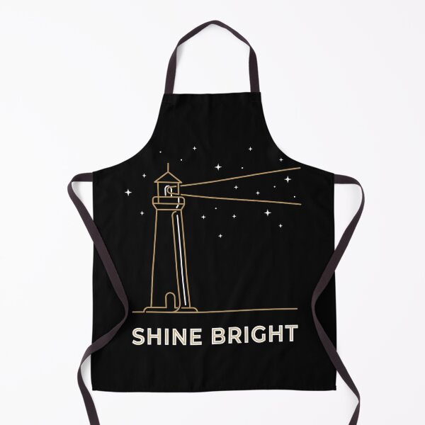 Item preview, Shine Bright Minimalist Lighthouse Line Art Night Sky Starry Beacon designed and sold by TeNovaStudio.