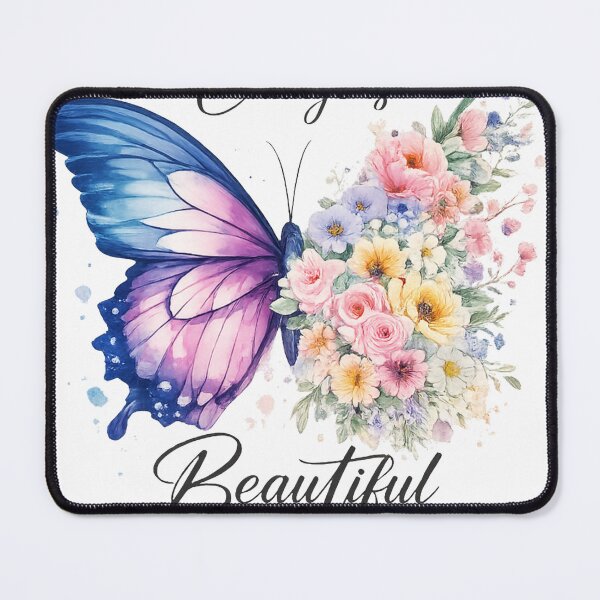 Item preview, Change Is Beautiful Butterfly Floral Art designed and sold by DKSH1234.