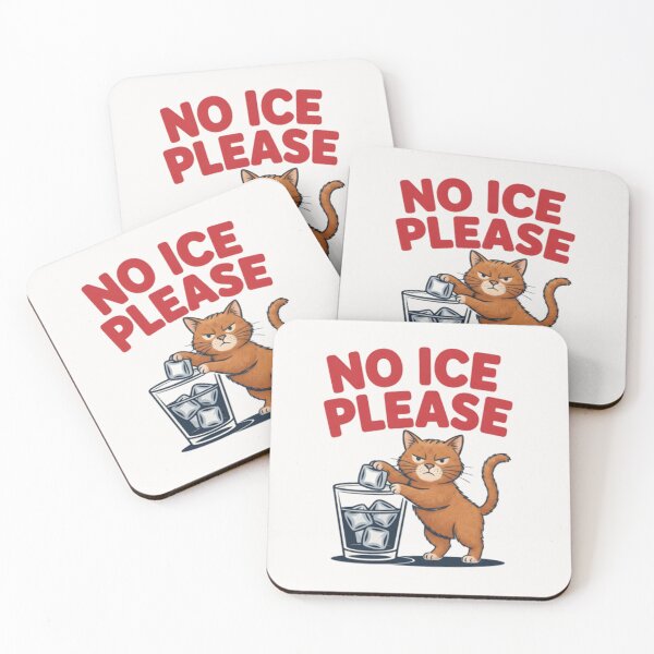 Item preview, Funny Cat No Ice Please – Grumpy Kitty Meme T-shirt designed and sold by ZyxDes.