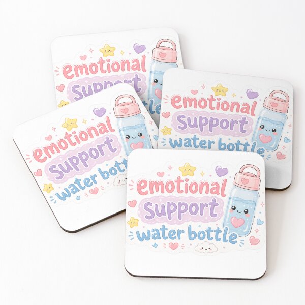Item preview, Emotional support water bottle designed and sold by PatternFly.