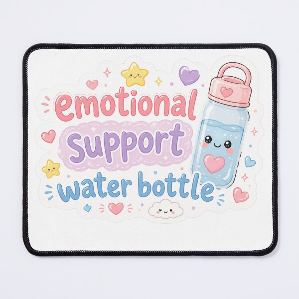 Item preview, Emotional support water bottle designed and sold by PatternFly.