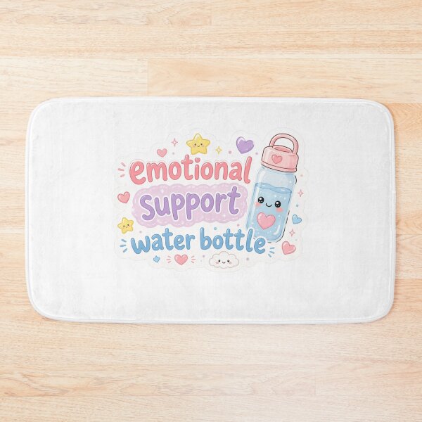 Item preview, Emotional support water bottle designed and sold by PatternFly.