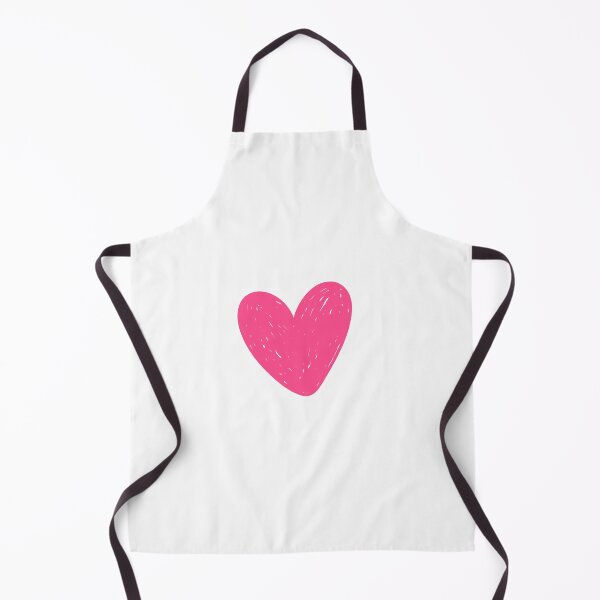 Item preview, Cute Textured Pink Heart Sketch Hand Drawn Aesthetic Illustration designed and sold by somimalikkk.