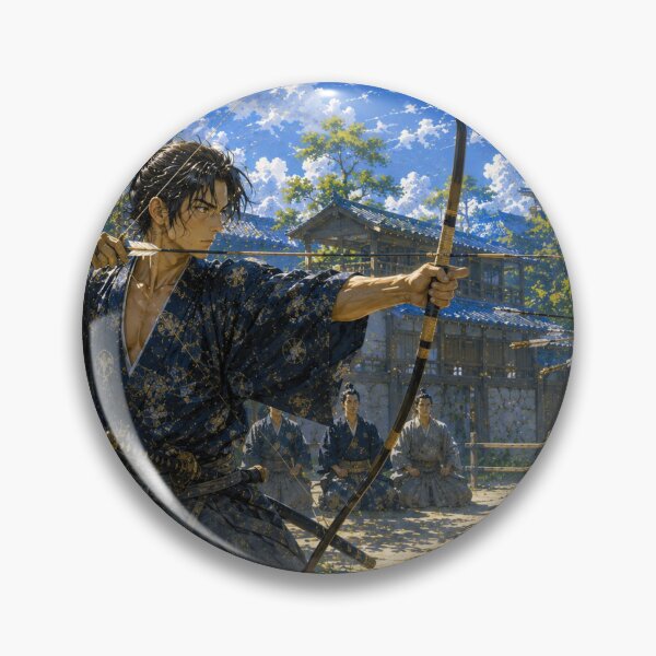 Item preview, Samurai Archery in Summer – Modern Japanese Art designed and sold by Fumi723.