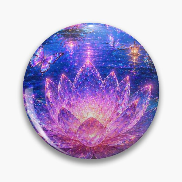 Item preview, Cosmic Crystal Lotus Galaxy designed and sold by Gold&pixels.