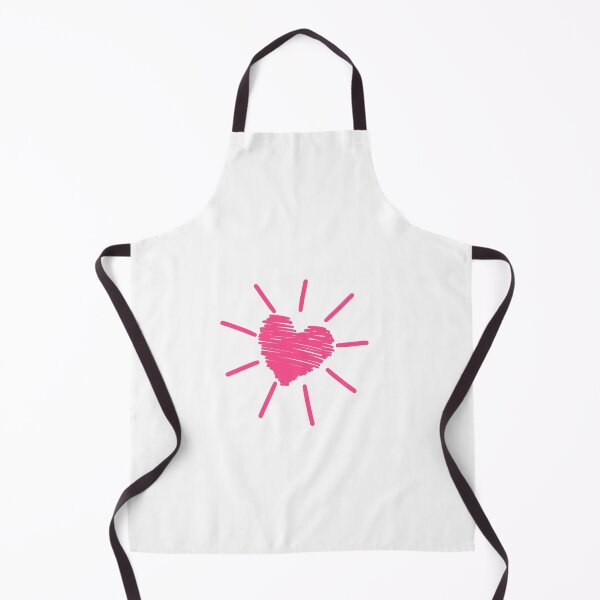 Item preview, Glowing Radiant Pink Scribble Heart Burst Doodle Illustration designed and sold by somimalikkk.