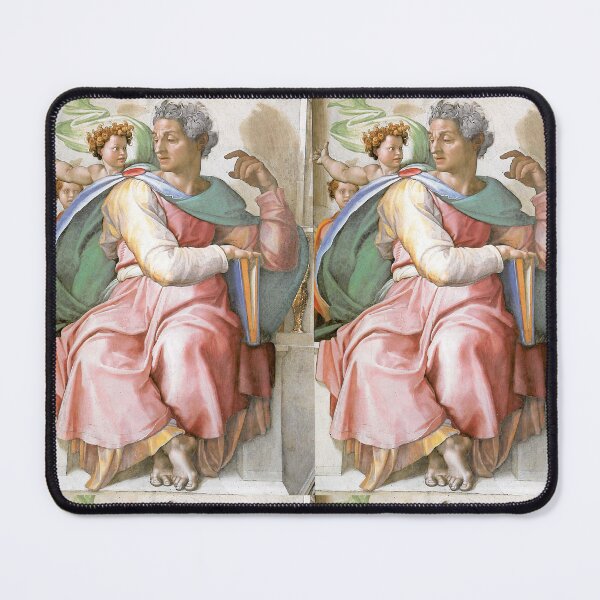 Item preview, Isaiah Prophet by Michelangelo Sistine Chapel ceiling designed and sold by ArtUnova.