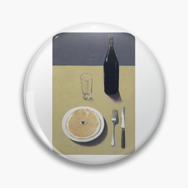 Item preview, Portrait René Magritte Surreal Artwork designed and sold by MirelaSorescu.