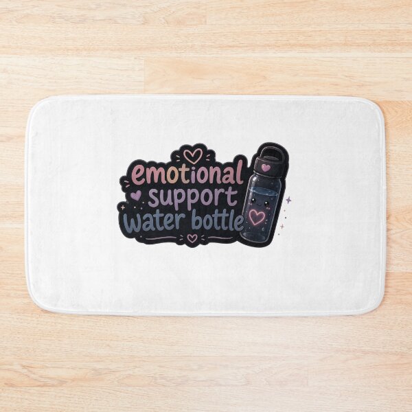 Item preview, Emo Emotional support water bottle designed and sold by PatternFly.