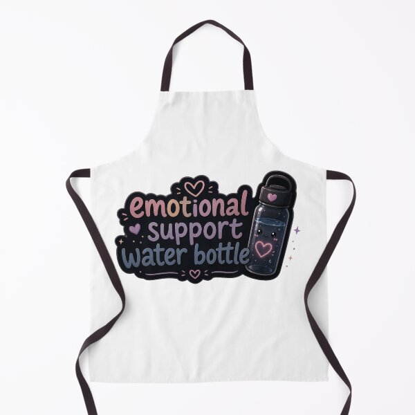 Item preview, Emo Emotional support water bottle designed and sold by PatternFly.