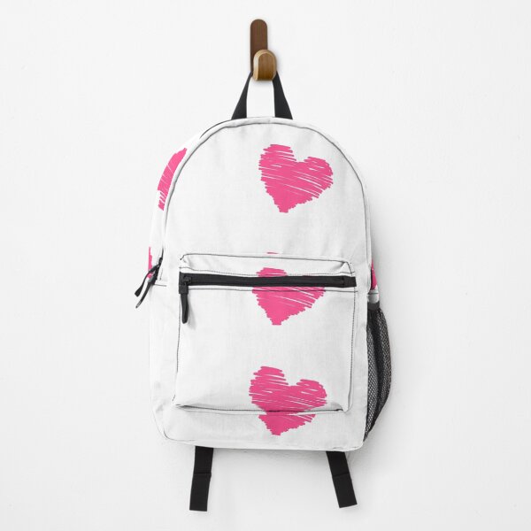 Item preview, Minimalist Hot Pink Scribble Line Heart Hand Drawn Doodle designed and sold by SomiMotion.