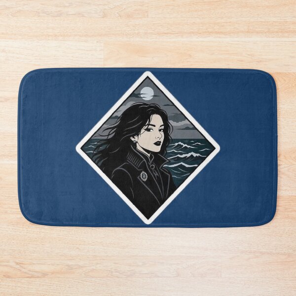 Item preview, Moonlit Tides I – Witch by the Sea designed and sold by Roberta Calabrese.