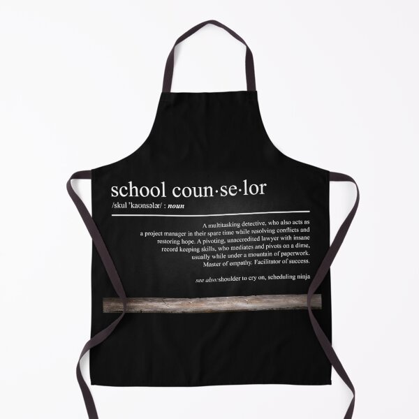Item preview, School Counselor Definition Funny Job Appreciation Gift Poster designed and sold by CanvasFuse.