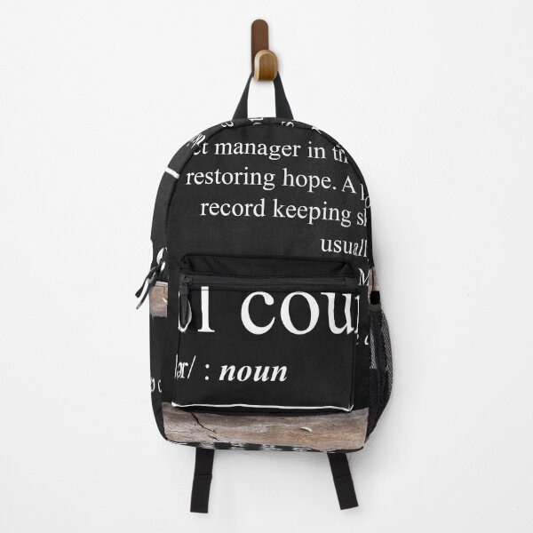 Item preview, School Counselor Definition Funny Job Appreciation Gift Poster designed and sold by CanvasFuse.