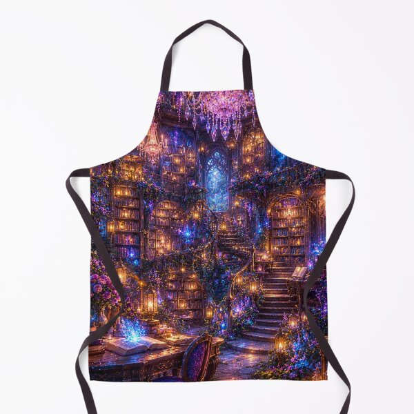 Item preview, Enchanted Crystal Library designed and sold by Gold&pixels.