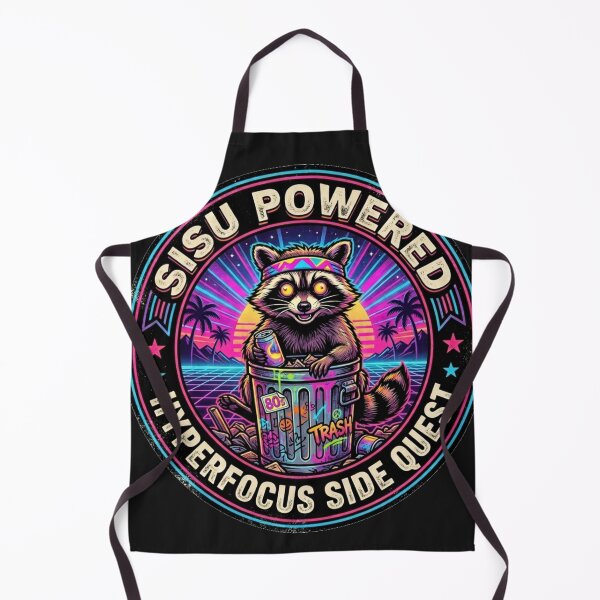 Item preview, Jimothy Raccoon - Sisu Powered Hyperfocus Side Quest designed and sold by SisuPrintsCo.