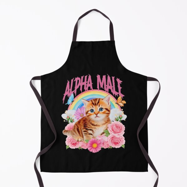 Item preview, Alpha Male Funny Cat Rainbow designed and sold by Hedoraxe.