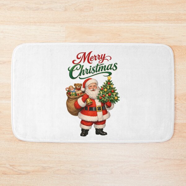 Item preview, Vintage Jolly Santa Claus Christmas Magic designed and sold by DeliaDesignsCo.
