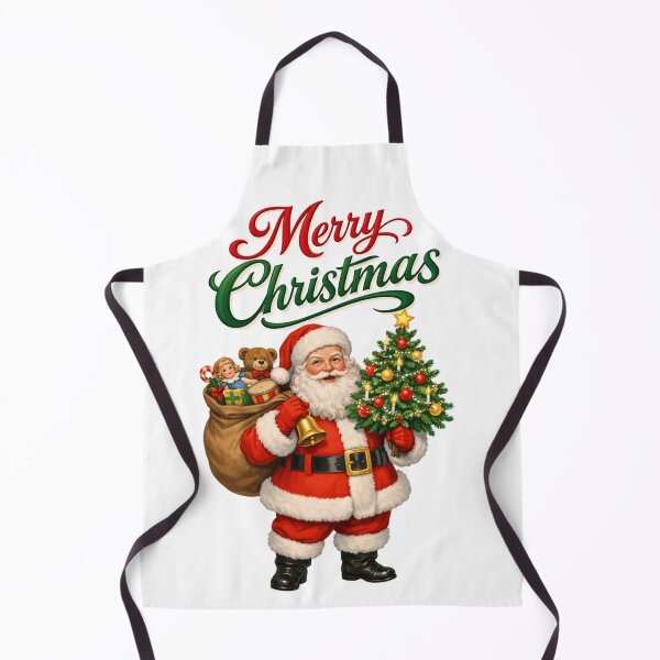 Item preview, Vintage Jolly Santa Claus Christmas Magic designed and sold by DeliaDesignsCo.