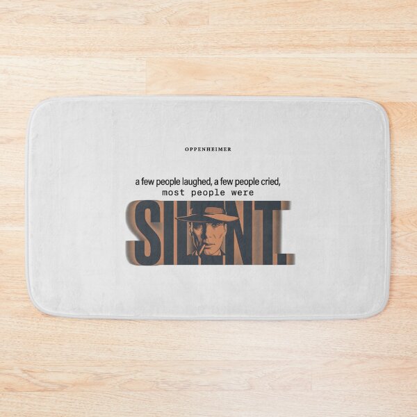 Item preview, Most People Were Silent - Oppenheimer Quote designed and sold by Enea Kelo.