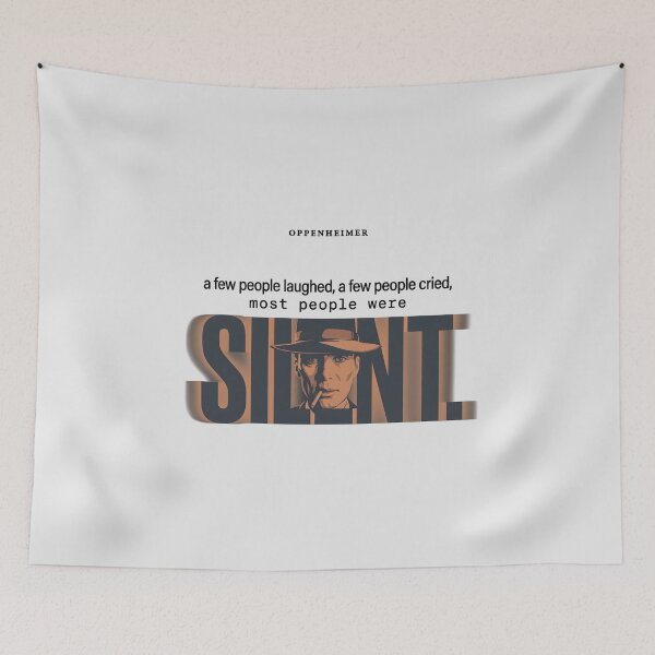 Item preview, Most People Were Silent - Oppenheimer Quote designed and sold by Enea Kelo.