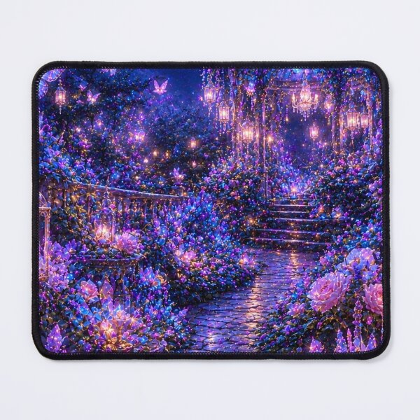 Item preview, Moonlit Butterfly Garden designed and sold by Gold&pixels.