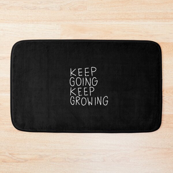 Item preview, Keep Going Keep Growing Motivational Hand Drawn Quote Aesthetic Design designed and sold by somimalikkk.