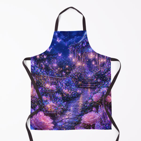 Item preview, Moonlit Butterfly Garden designed and sold by Gold&pixels.