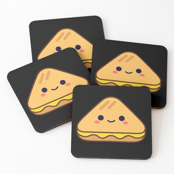 Item preview, Cute Kawaii Grilled Cheese Toastie designed and sold by MimochiStudio.