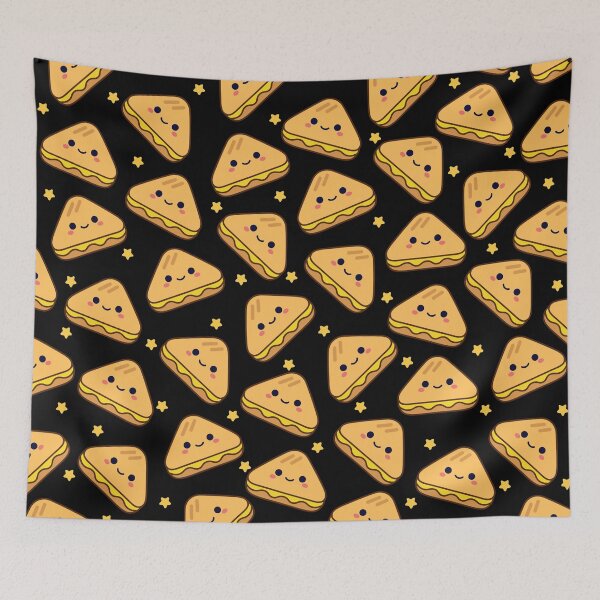 Item preview, Cute Kawaii Grilled Cheese Toastie designed and sold by MimochiStudio.