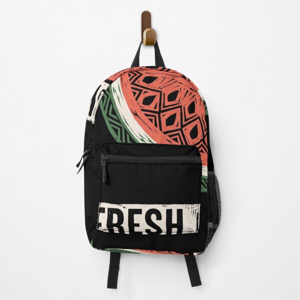 Item preview, Fresh and Sweet Geometric Tribal Watermelon Slice Vintage Fruit Graphic designed and sold by TeNovaStudio.