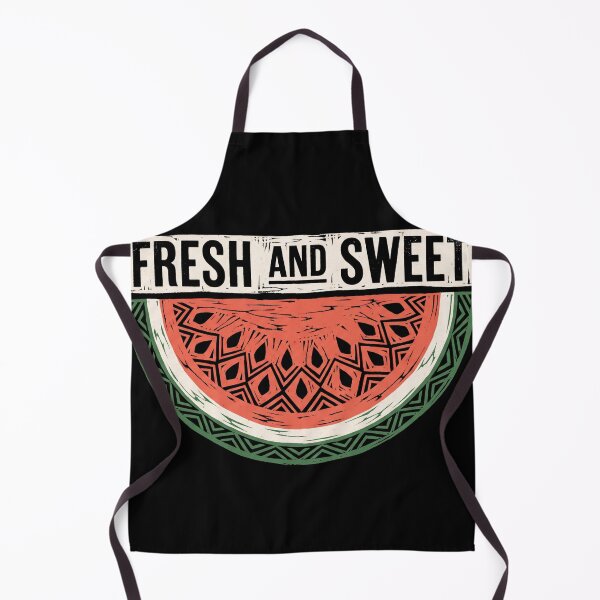 Item preview, Fresh and Sweet Geometric Tribal Watermelon Slice Vintage Fruit Graphic designed and sold by TeNovaStudio.