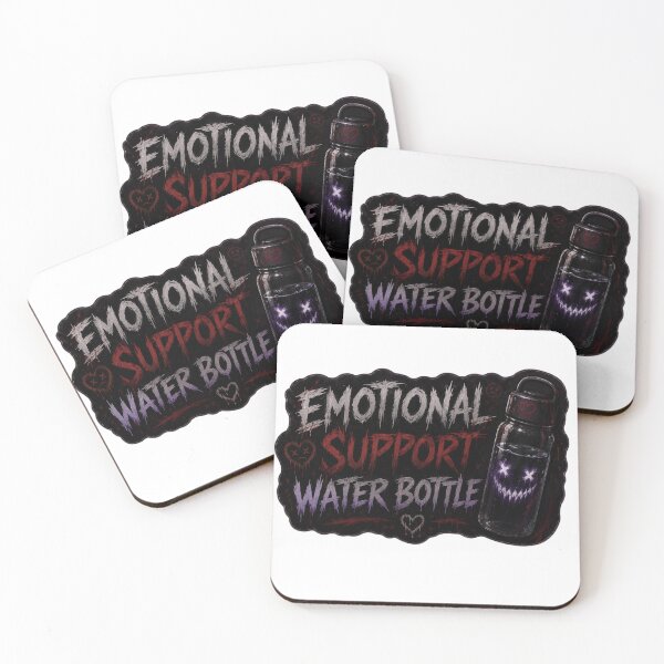 Item preview, Dark Emotional support water bottle designed and sold by PatternFly.