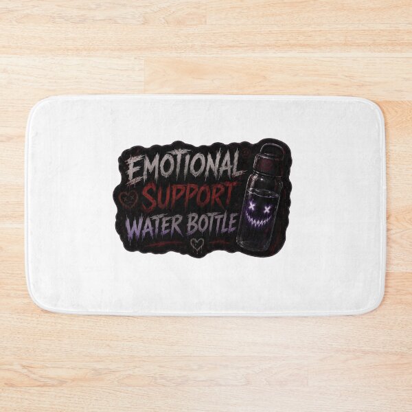 Item preview, Dark Emotional support water bottle designed and sold by PatternFly.