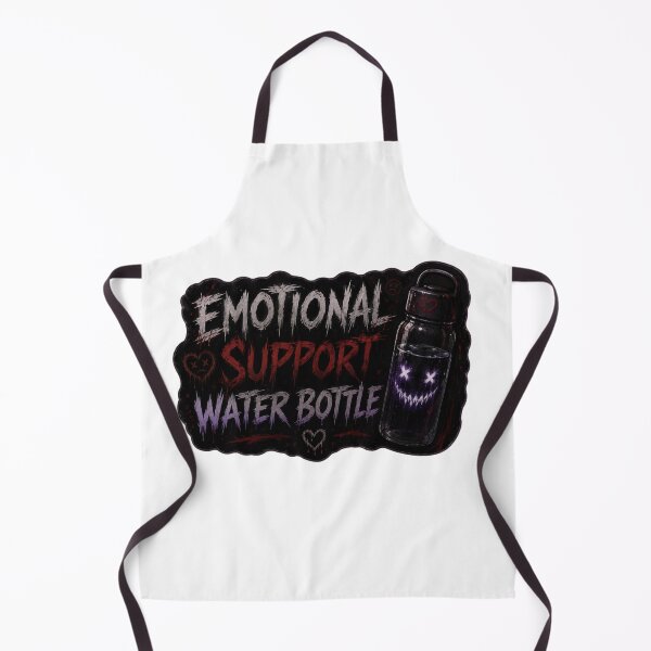 Item preview, Dark Emotional support water bottle designed and sold by PatternFly.