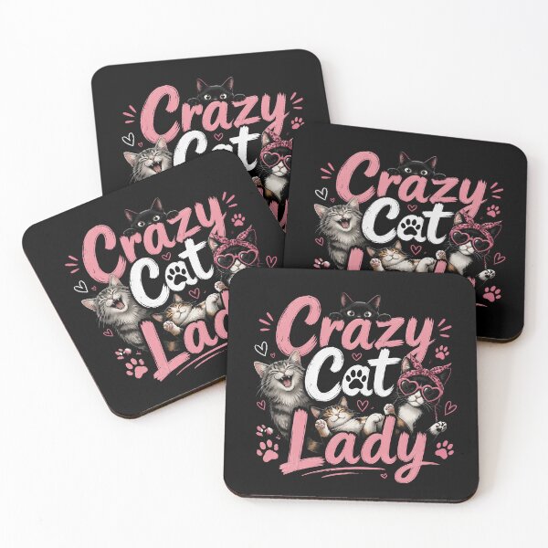 Item preview, Crazy Cat Lady designed and sold by MusesWhispers.