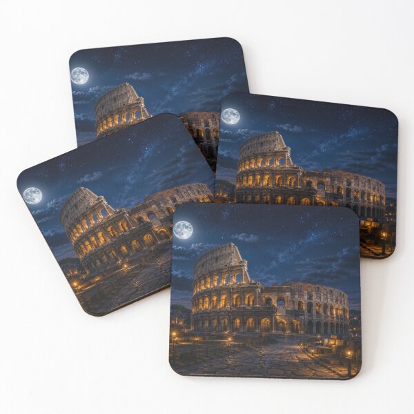 Item preview, Moonlit Wonders Collection: Colosseum ~ Rome, Italy designed and sold by globetrottergfx.