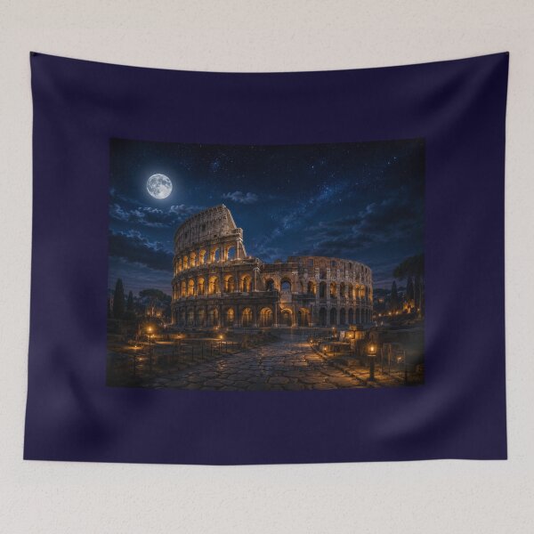 Item preview, Moonlit Wonders Collection: Colosseum ~ Rome, Italy designed and sold by globetrottergfx.