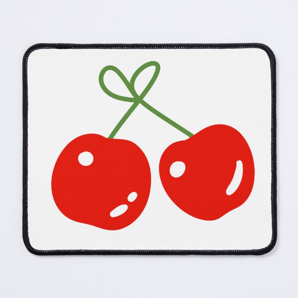 Item preview, Cute Red Cherries Fruit Graphic Aesthetic Hand Drawn Artwork designed and sold by somimalikkk.
