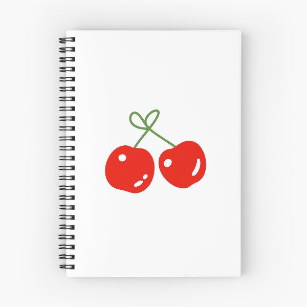 Item preview, Cute Red Cherries Fruit Graphic Aesthetic Hand Drawn Artwork designed and sold by somimalikkk.