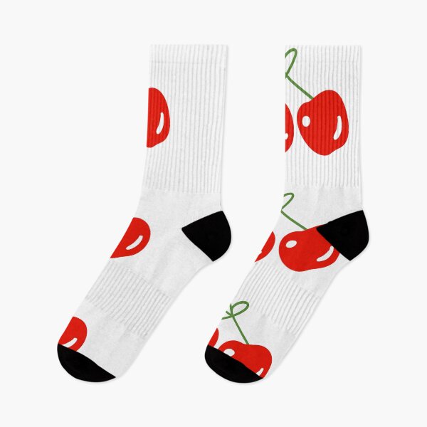 Item preview, Cute Red Cherries Fruit Graphic Aesthetic Hand Drawn Artwork designed and sold by somimalikkk.