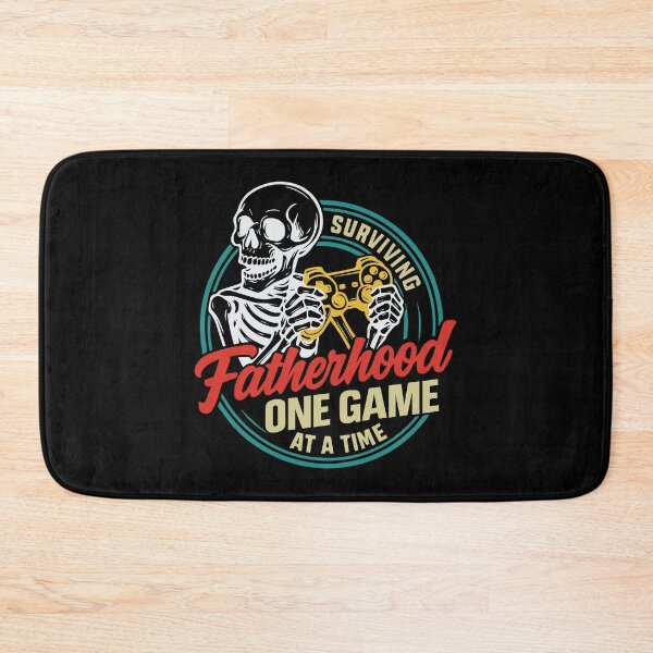 Item preview, Surviving Fatherhood One Game At A Time Skeleton Gamer Dad designed and sold by BrownHorse90s.