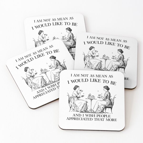 Item preview, I Am Not As Mean As I Would Like To Be Funny designed and sold by Hedoraxe.