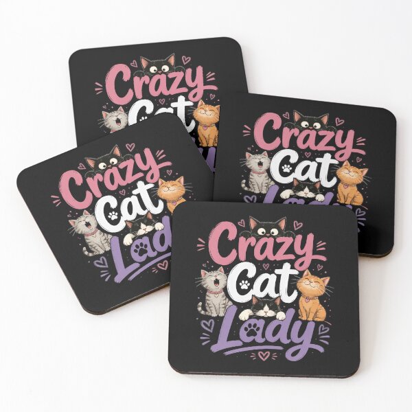Item preview, Crazy Cat Lady designed and sold by MusesWhispers.