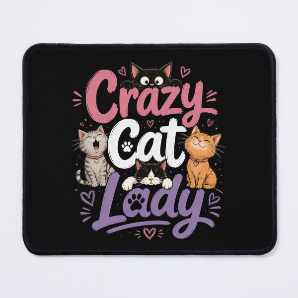 Item preview, Crazy Cat Lady designed and sold by MusesWhispers.