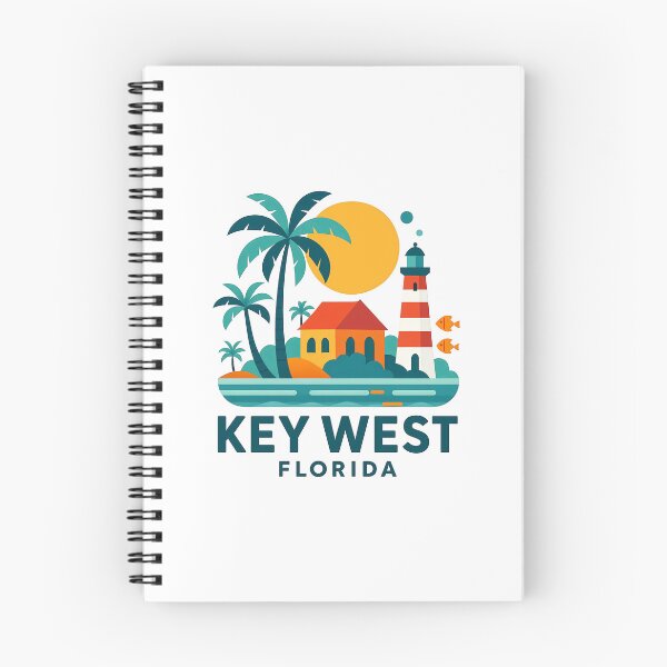 Item preview, Key West Florida Travel Poster - Abstract Tropical Island Architecture Art designed and sold by OzzFrequency.